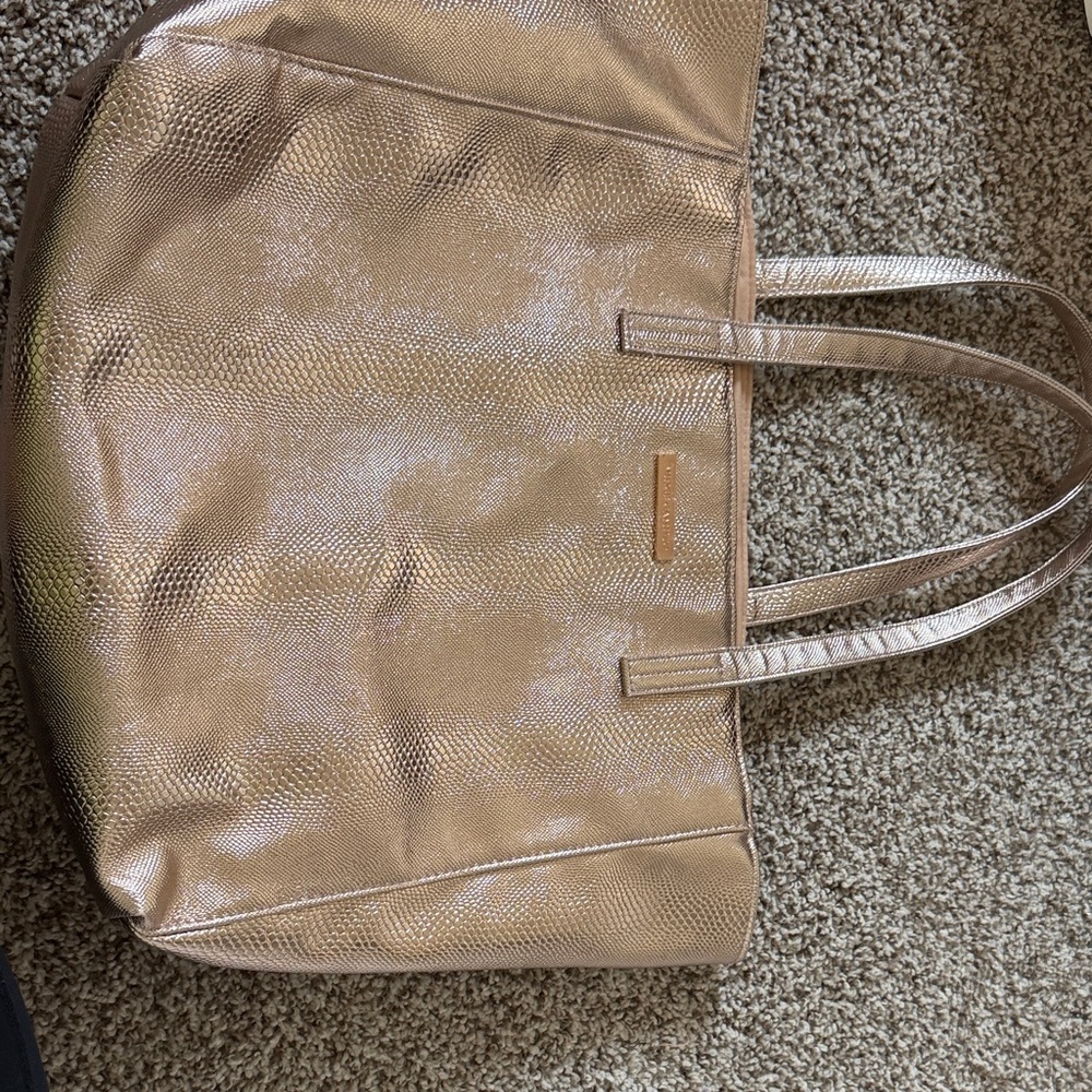 Vince Camuto Shimmering Gold Tote